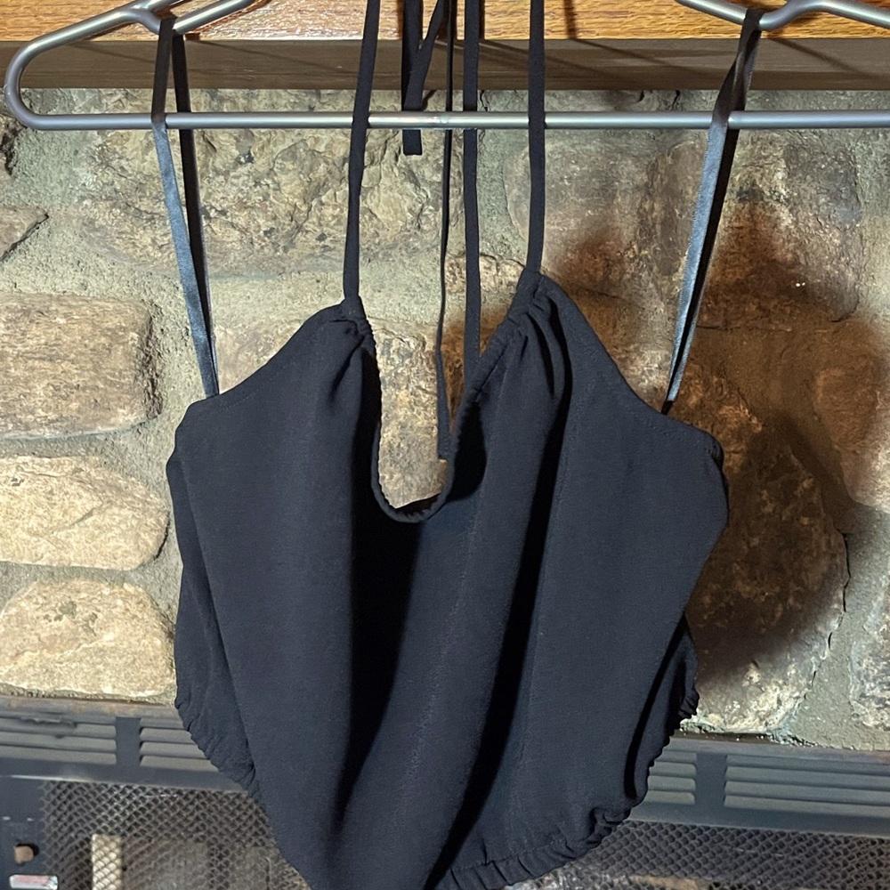 Set Of Two Open Edit Crop Tops In Size S Nwot - image 5